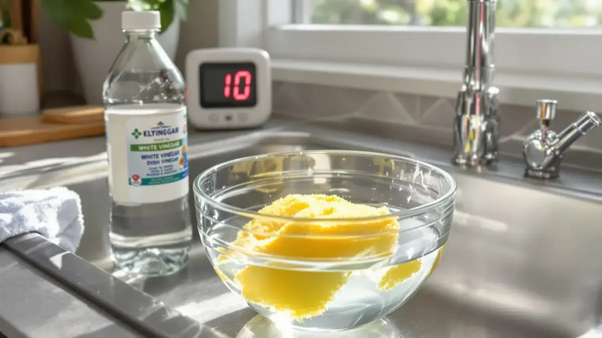 Een eenvoudige manier om een vaatdoek te desinfecteren en bacteriën te doden: je hebt slechts twee ingrediënten nodig