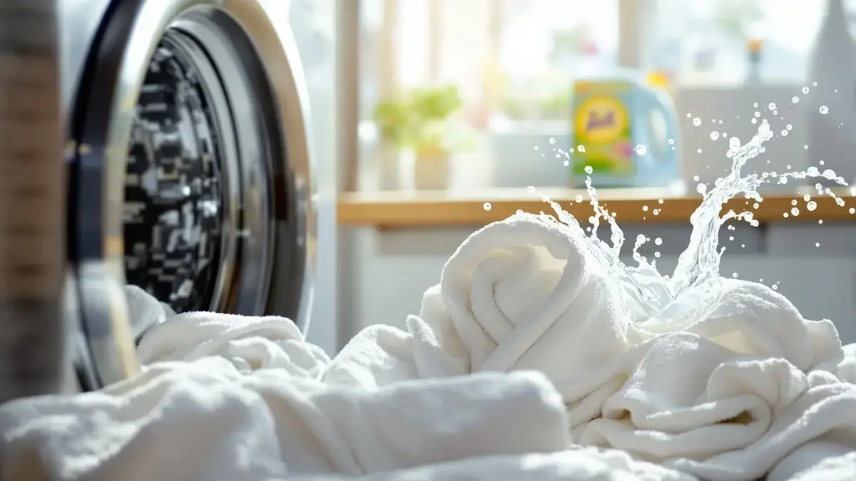 Ik stop ze in de wasmachine en de handdoeken worden als nieuw: een beproefde methode om handdoeken weer zacht en stralend wit te maken