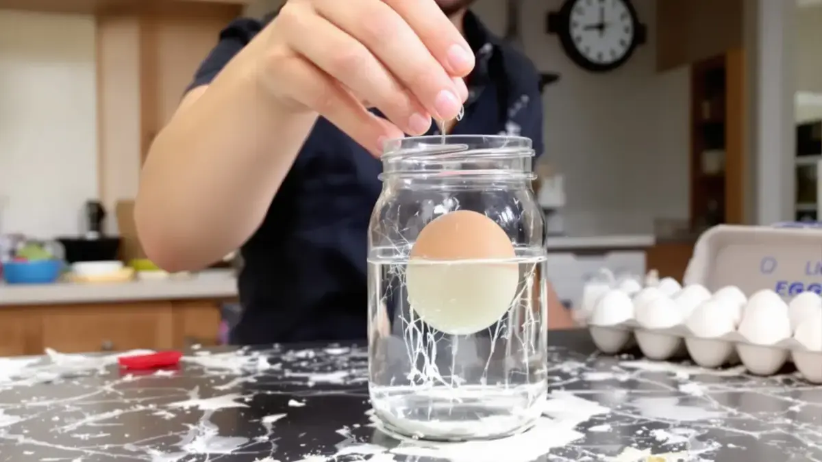 Een hardgekookt ei pellen wordt een fluitje van een cent met deze effectieve methode die je leven makkelijker maakt
