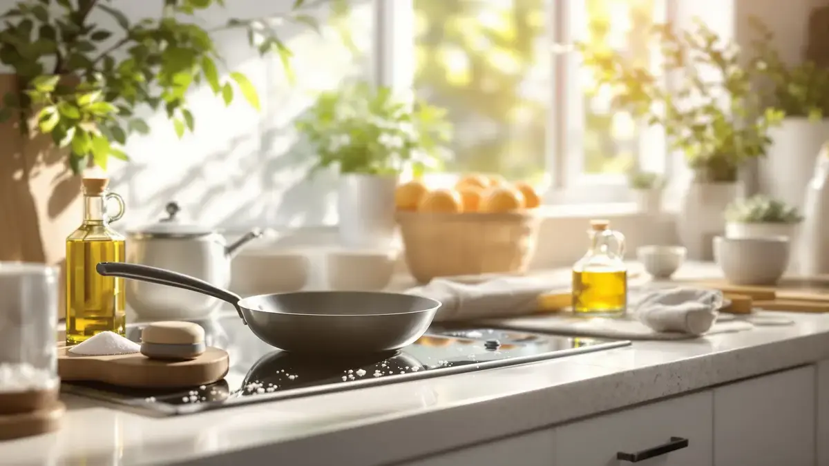 Zonder azijn of baking soda: de juiste methode om snel vet uit pannen te verwijderen